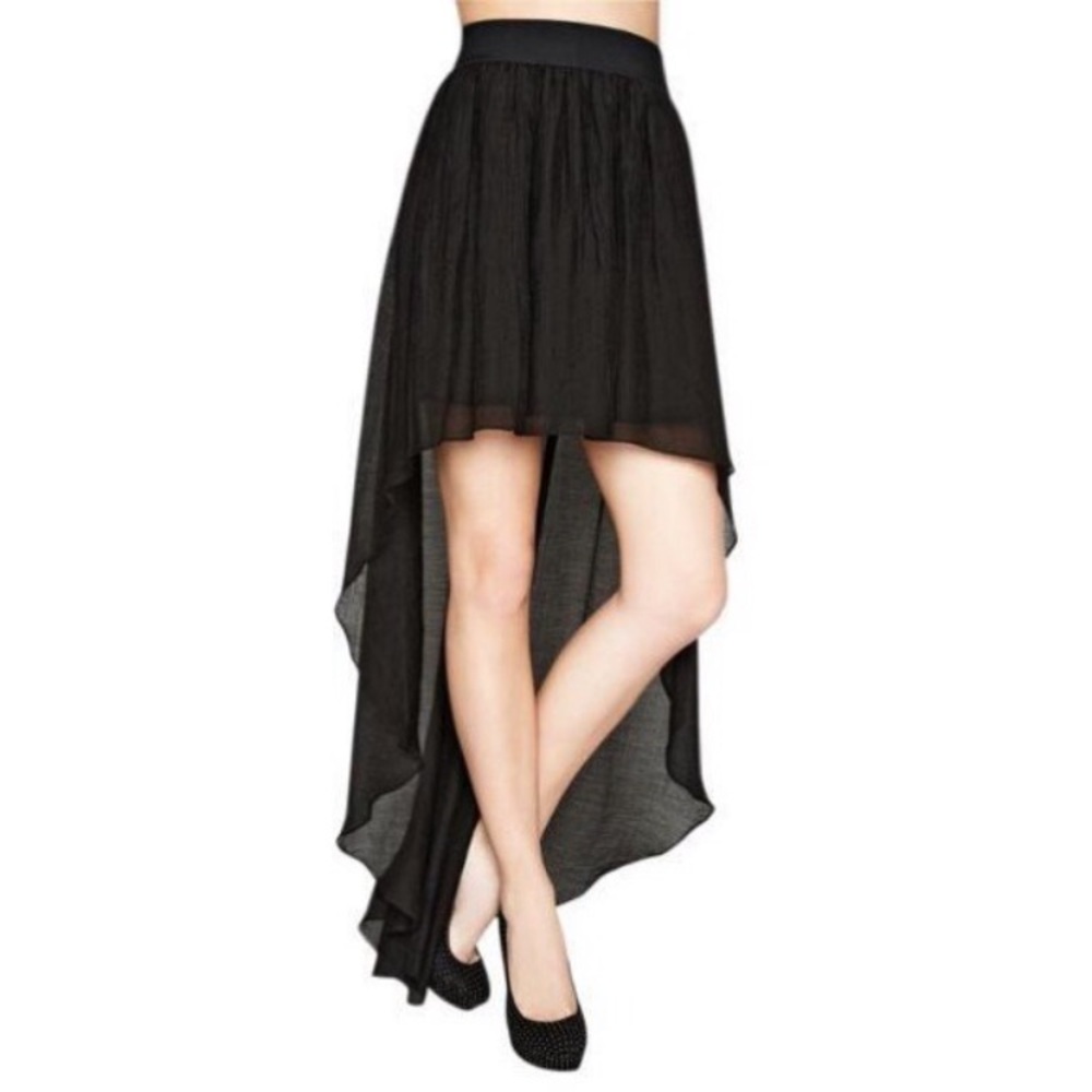 Black high-low Skirt size xtra small